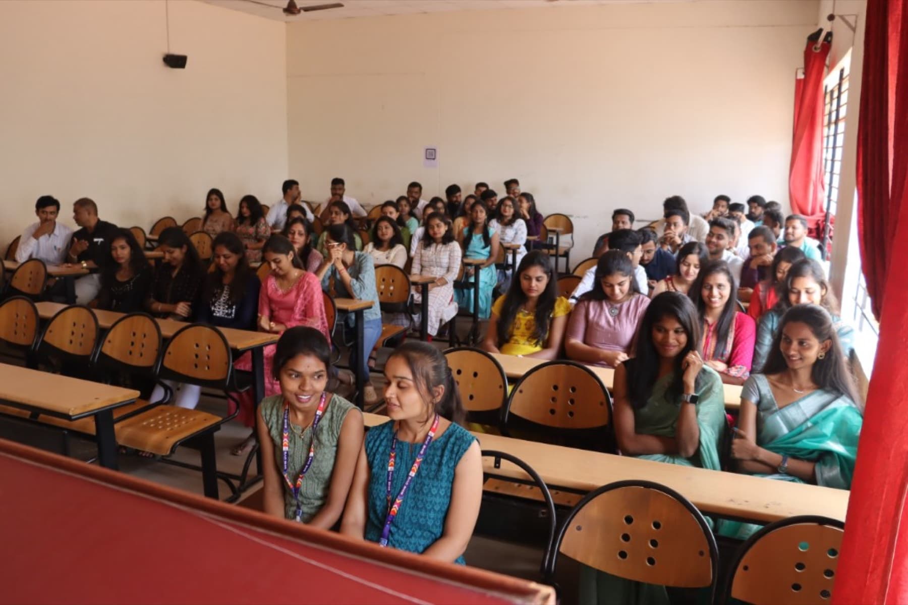 BIHE students at a placement and career development programme