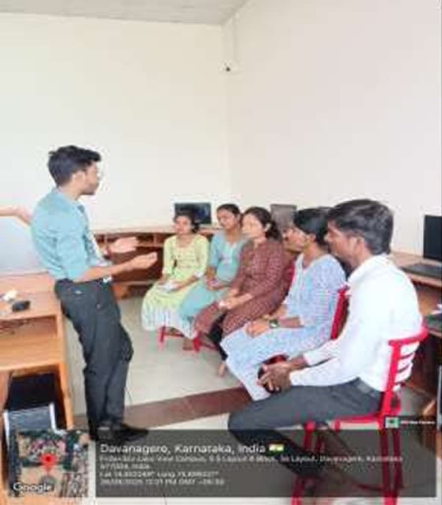 Company HR representatives conducting interviews with BIHE students