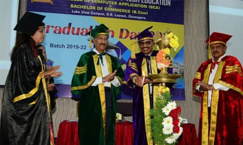 Graduation ceremony at the BIHE auditorium