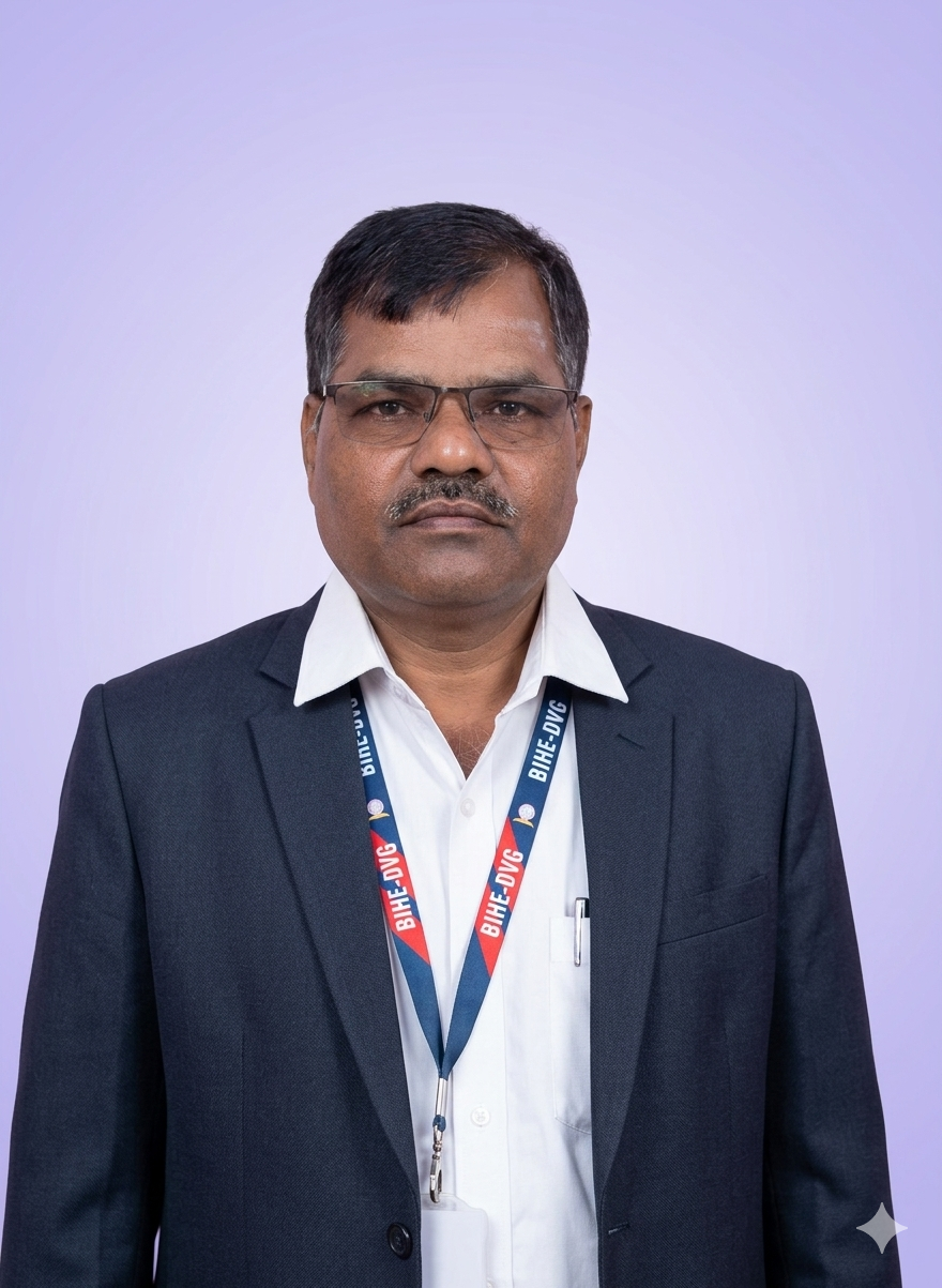 Siddalingappa K, Assistant Professor