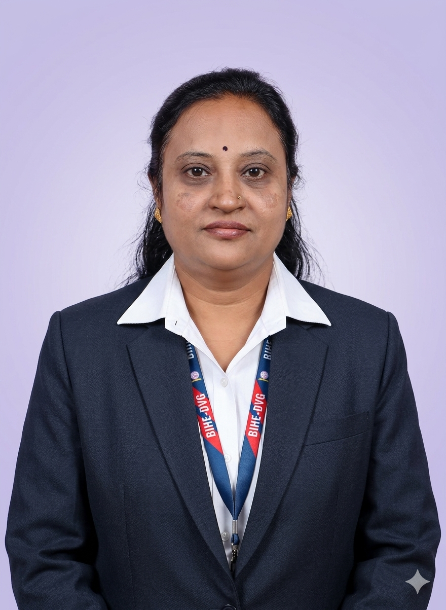 Vindhya S, Assistant Professor
