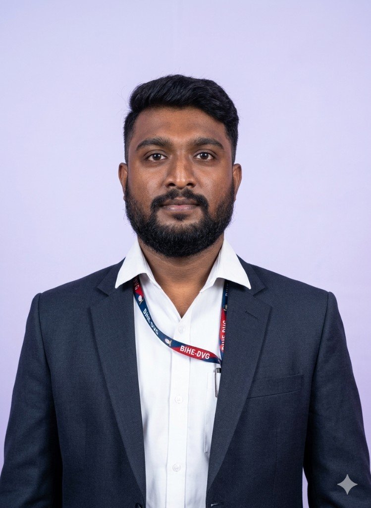 Vageesh M V, Assistant Professor