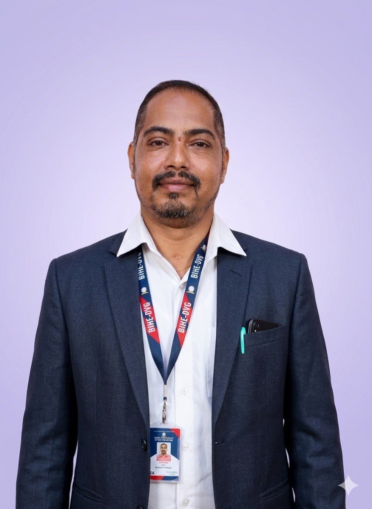 Vijay N Rao, Assistant Professor