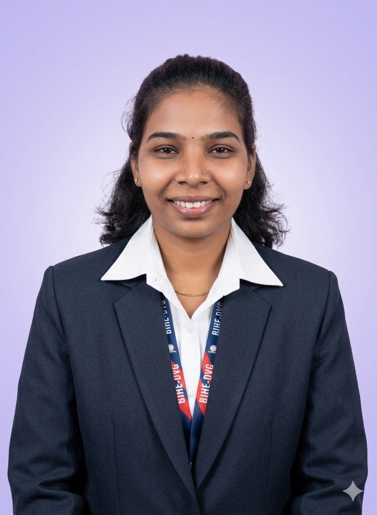 Jyothi N, Assistant Professor